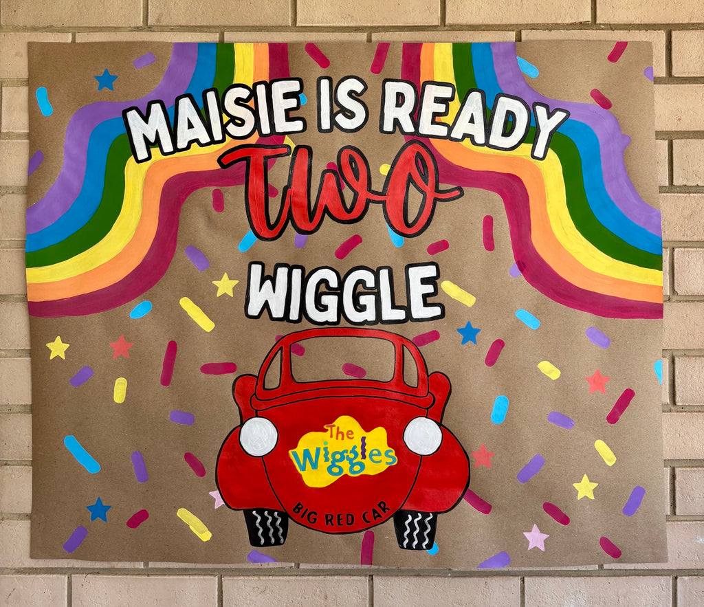 Custom Hand-Painted Banner