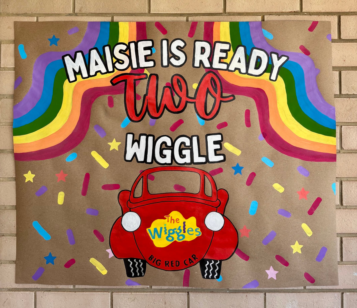 Custom Hand-Painted Banner
