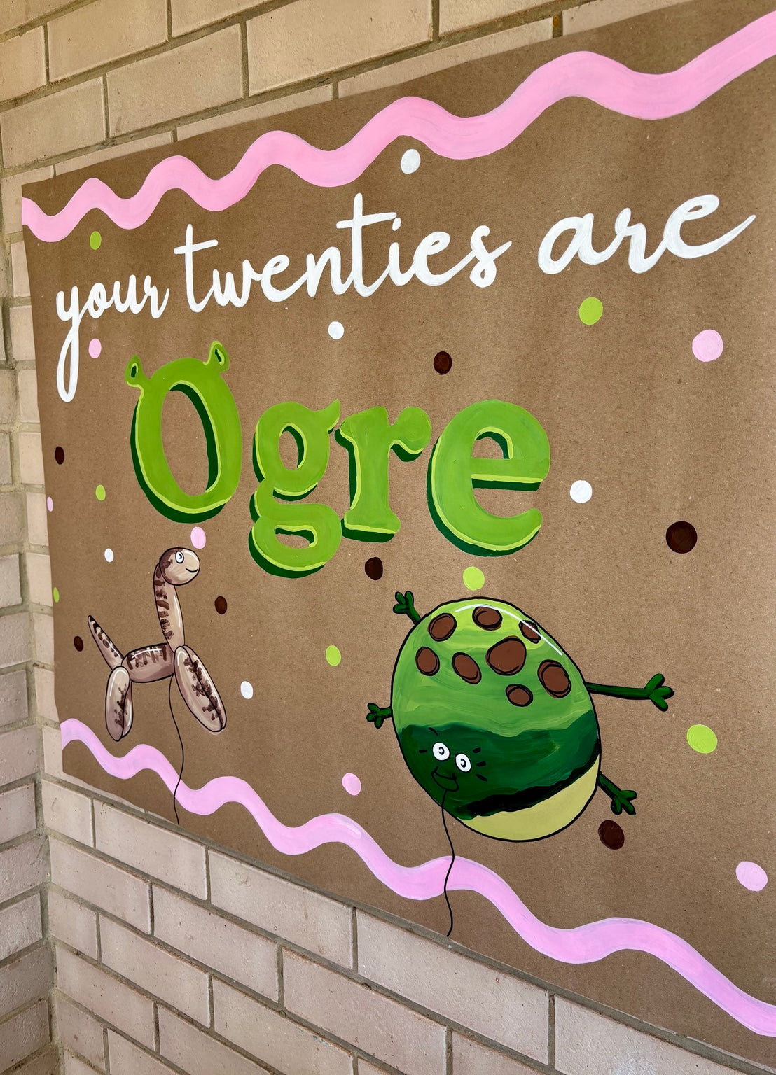 Custom Hand-Painted Banner